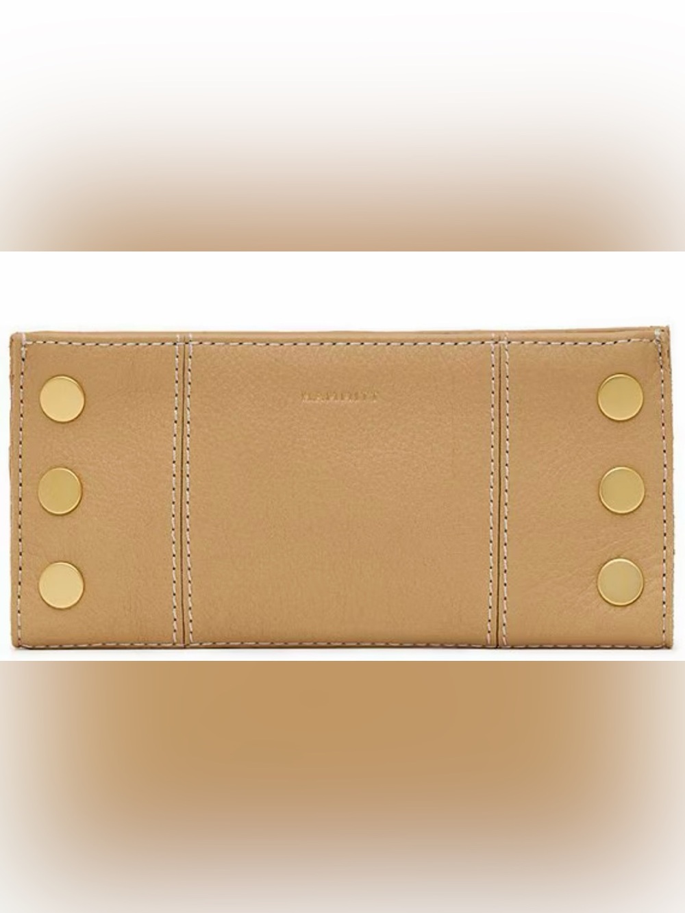 New Hammitt Toasty Sand Tan Leather 110 North Wallet